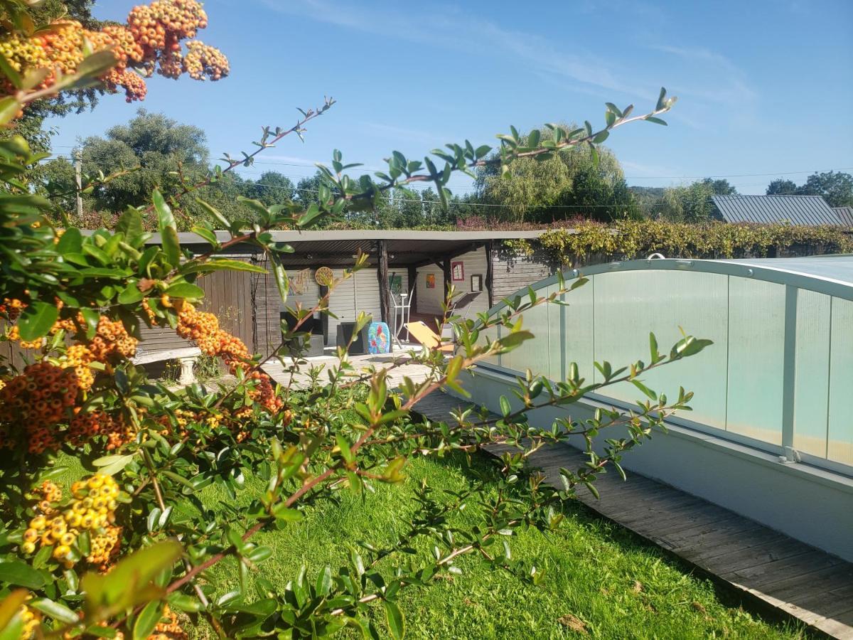 Les 2 Chaumieres Avec Piscine Villa Epinay Eksteriør billede