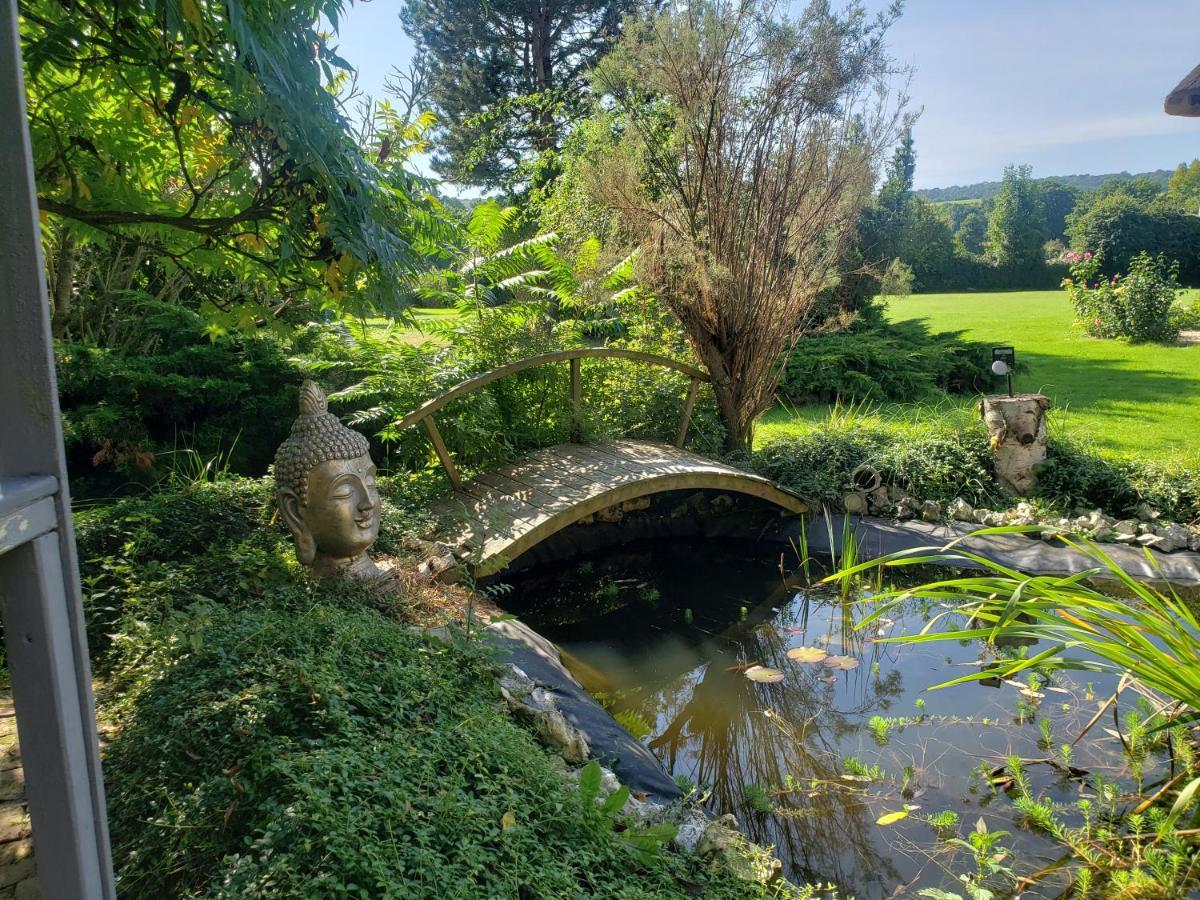 Les 2 Chaumieres Avec Piscine Villa Epinay Eksteriør billede