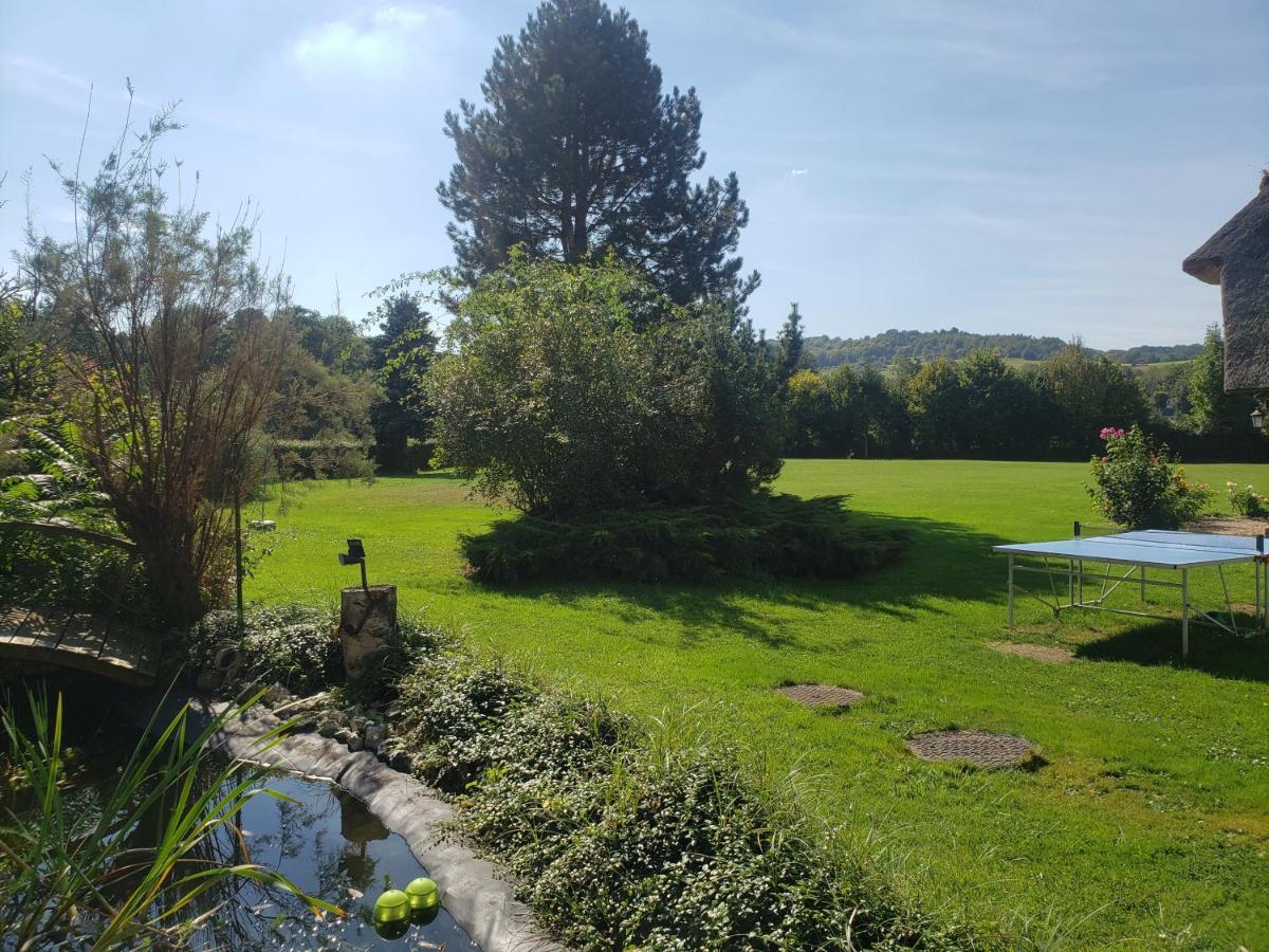 Les 2 Chaumieres Avec Piscine Villa Epinay Eksteriør billede