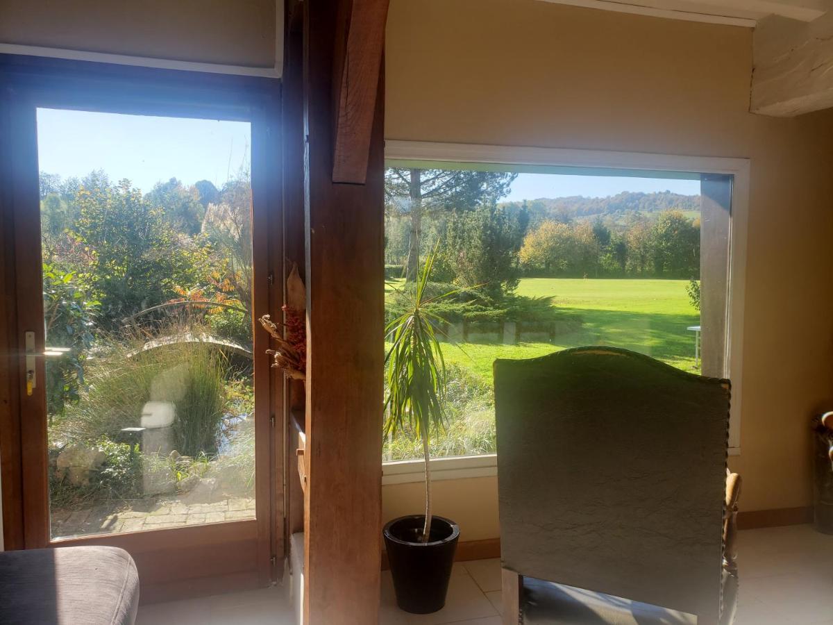 Les 2 Chaumieres Avec Piscine Villa Epinay Eksteriør billede