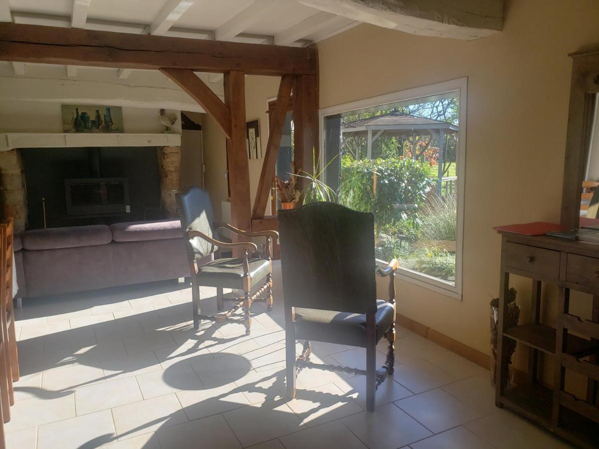 Les 2 Chaumieres Avec Piscine Villa Epinay Eksteriør billede