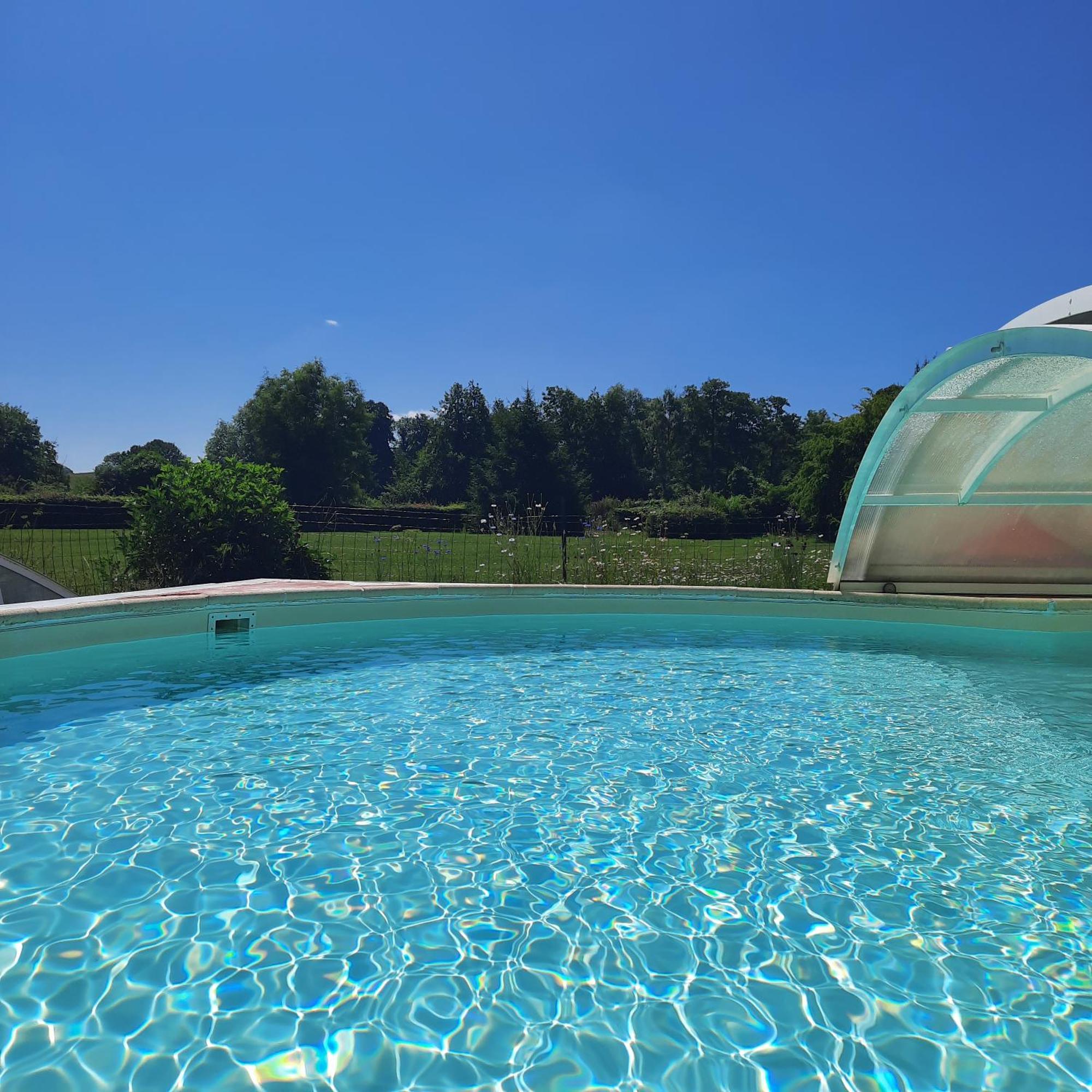 Les 2 Chaumieres Avec Piscine Villa Epinay Eksteriør billede