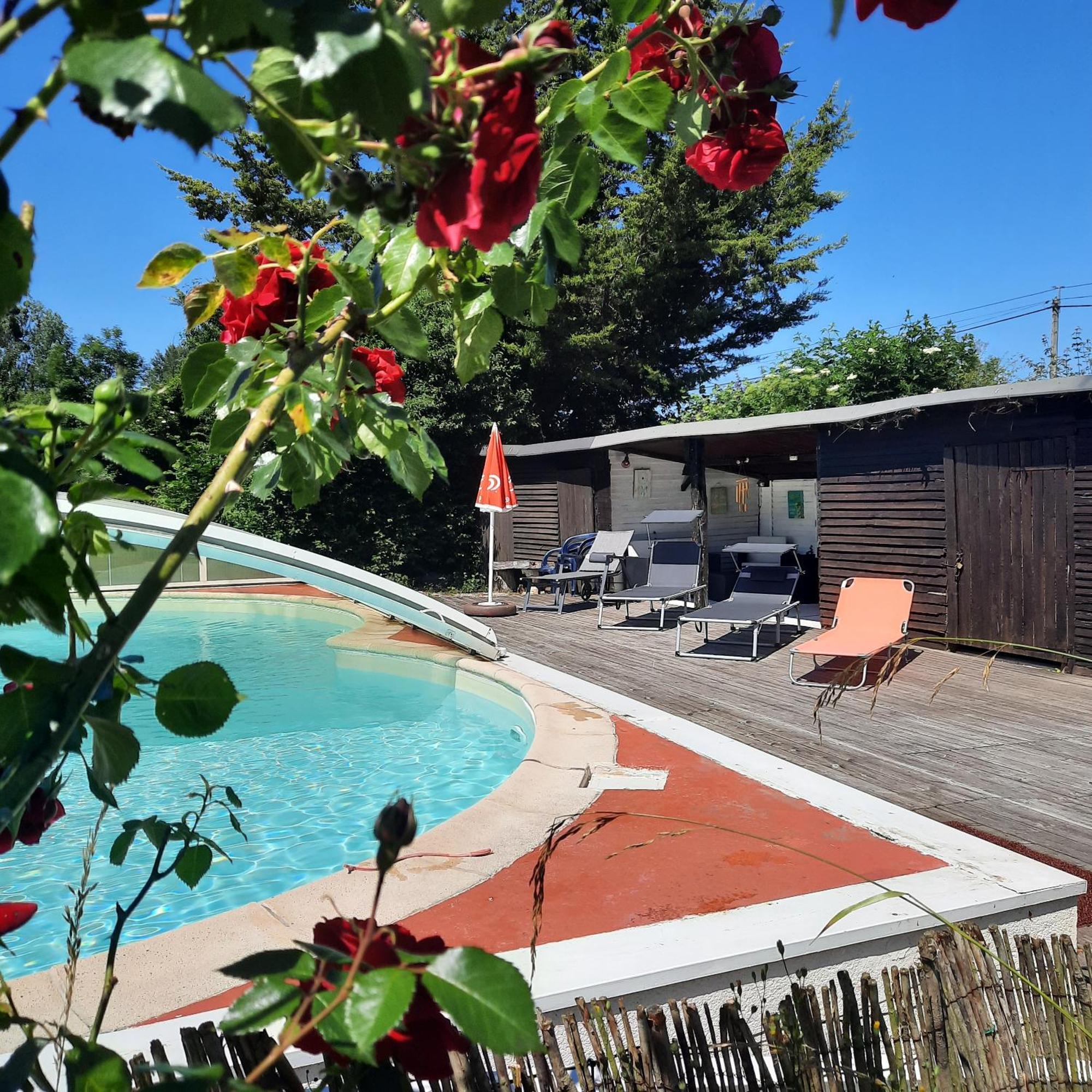 Les 2 Chaumieres Avec Piscine Villa Epinay Eksteriør billede